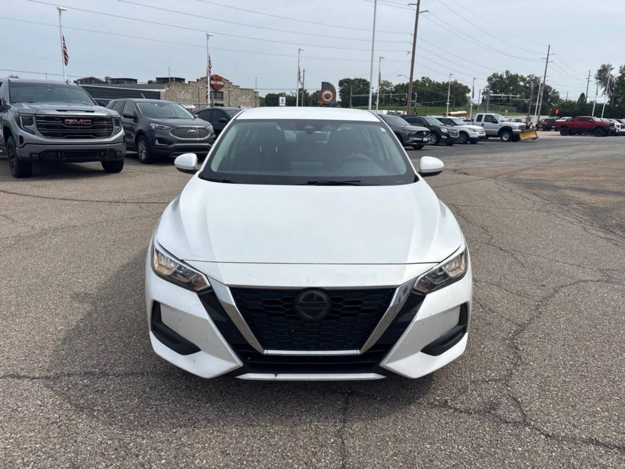 Certified 2022 Nissan Sentra SV with VIN 3N1AB8CV7NY269455 for sale in Kansas City