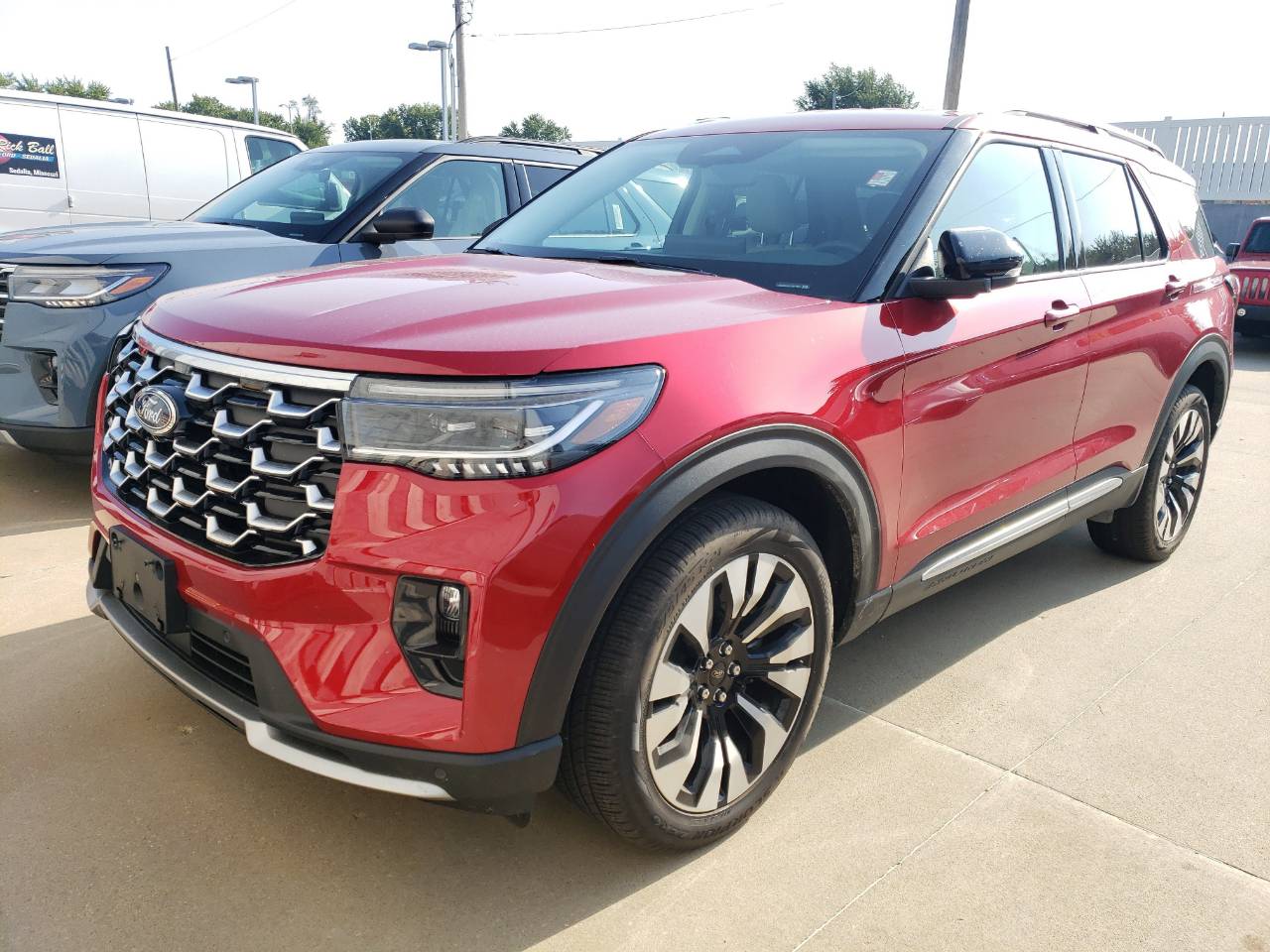 Used 2026 Ford Explorer Platinum with VIN 1FMUK8HHXTGB41184 for sale in Kansas City