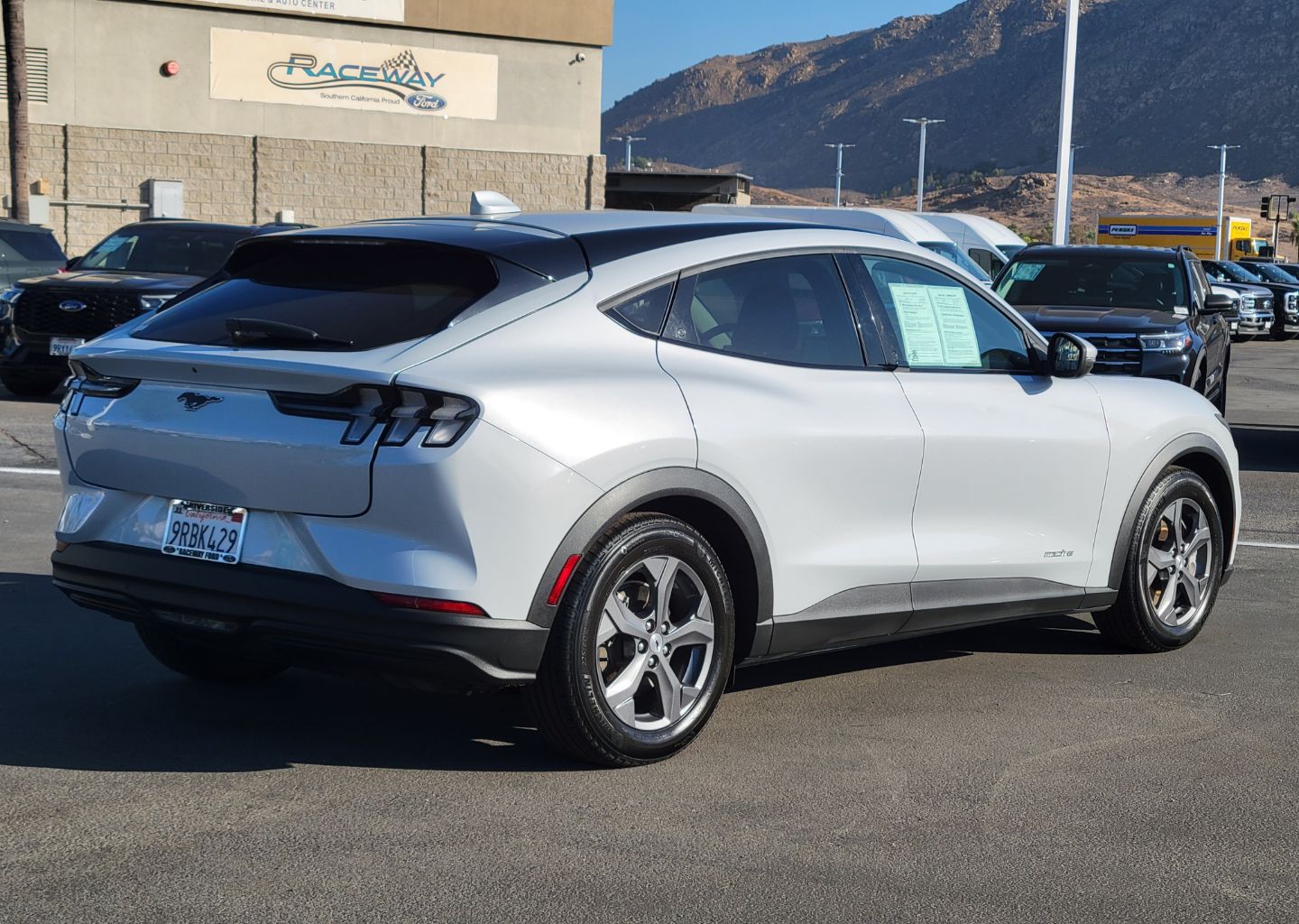 Certified 2021 Ford Mustang Mach-E Select RWD with VIN 3FMTK1RM7MMA25043 for sale in Riverside, CA