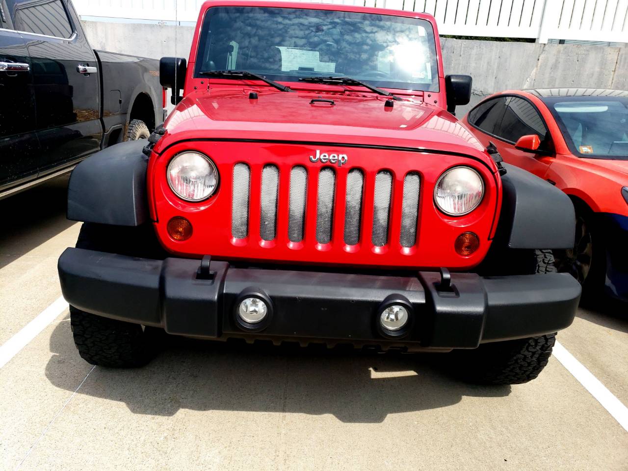 Used 2012 Jeep Wrangler Unlimited Sport with VIN 1C4BJWDG2CL220923 for sale in Sedalia, MO