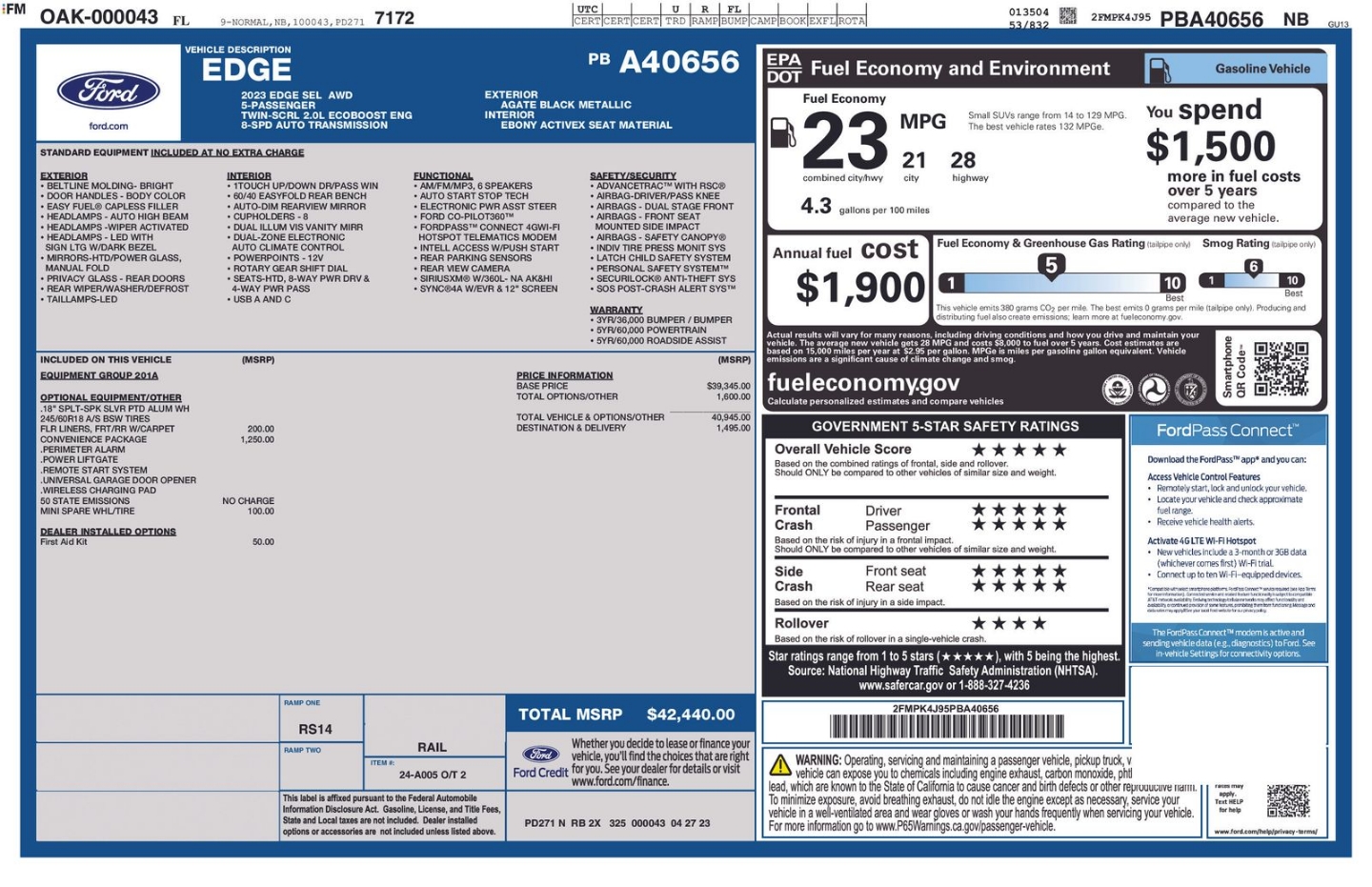2023 Ford Edge