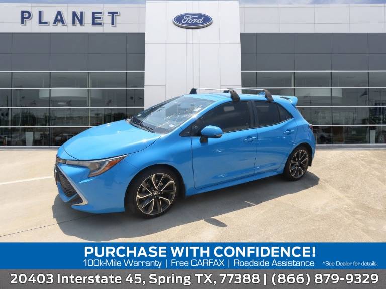 2019 Toyota Corolla Hatchback XSE CVT