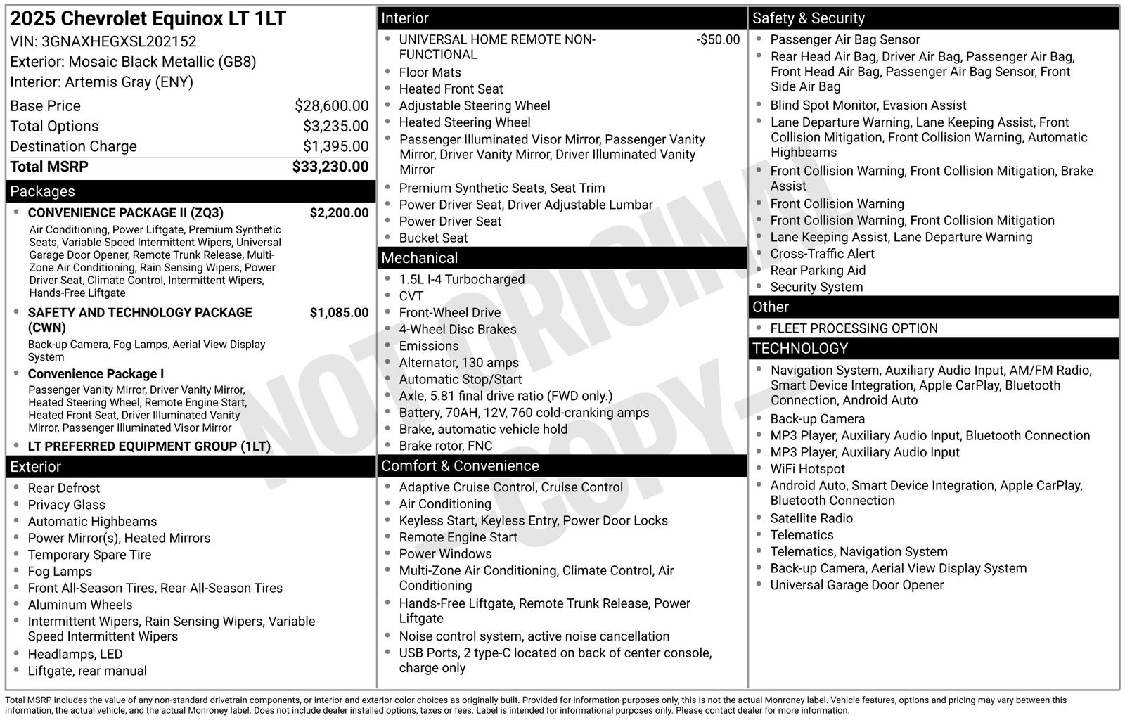 2025 Chevrolet Equinox LT