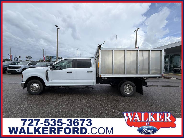 2026 Ford Super Duty F-350 DRW XL 2WD Crew Cab 10' Premier Aluminum Landscape Dump
