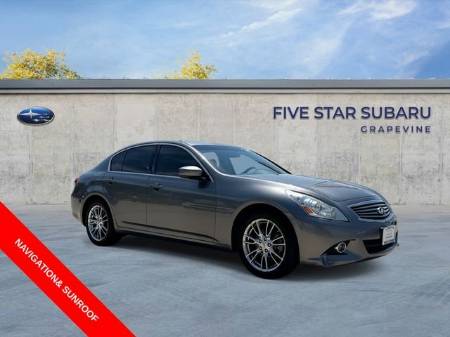 2012 INFINITI G37 Sedan X