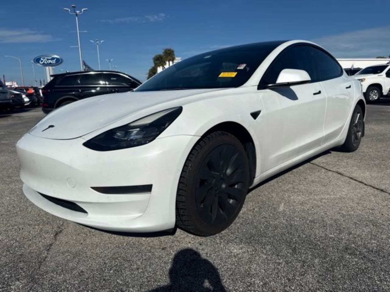 Used 2021 Tesla Model 3 Base with VIN 5YJ3E1EA7MF092236 for sale in Orlando, FL