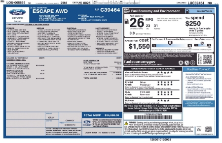 2020 Ford Escape SEL