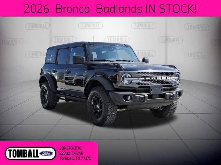 2026 Ford Bronco Badlands