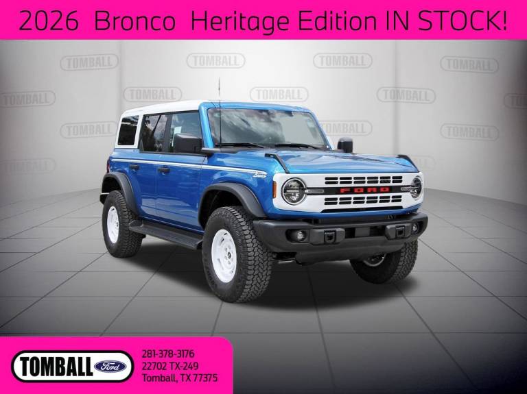 2026 Ford Bronco Heritage Edition
