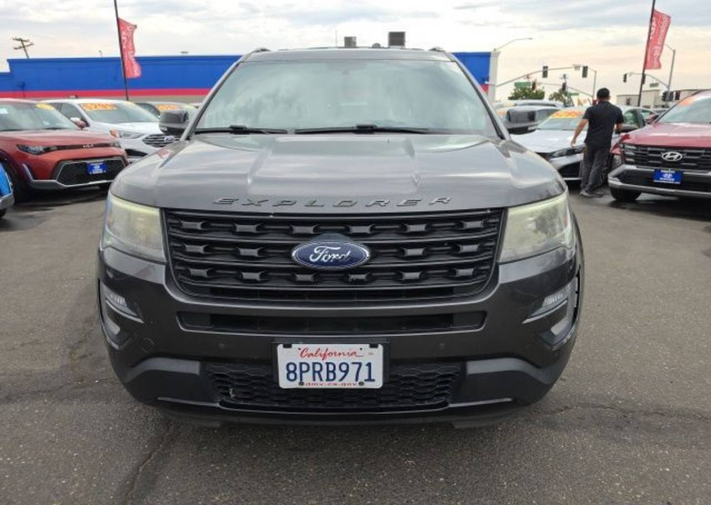 Used 2017 Ford Explorer Sport with VIN 1FM5K8GT3HGE12281 for sale in Selma, CA