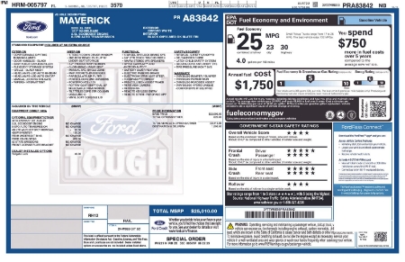2023 Ford Maverick XL