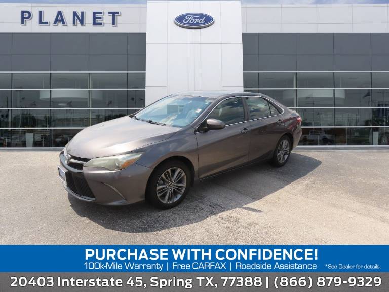 2016 Toyota Camry 4DR Sedan I4 Auto SE