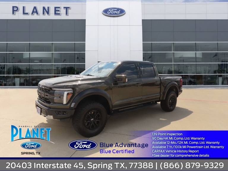 2025 Ford F-150 Raptor 4WD SuperCrew 5.5' Box