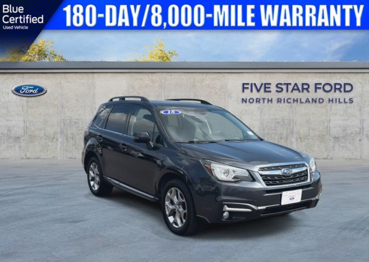 Certified 2018 Subaru Forester Touring with VIN JF2SJAWC9JH451767 for sale in North Richland Hills, TX