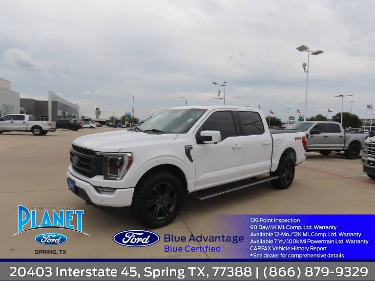 2022 Ford F-150 LARIAT 4WD SuperCrew 5.5' Box