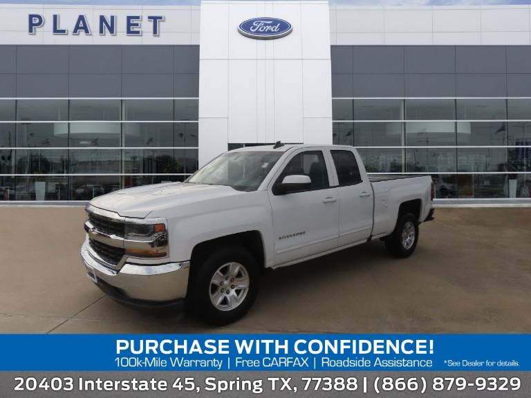 2018 Chevrolet Silverado 1500 2WD Double Cab 143.5 LT w/1LT
