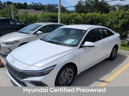 2024 Hyundai Elantra Hybrid Blue