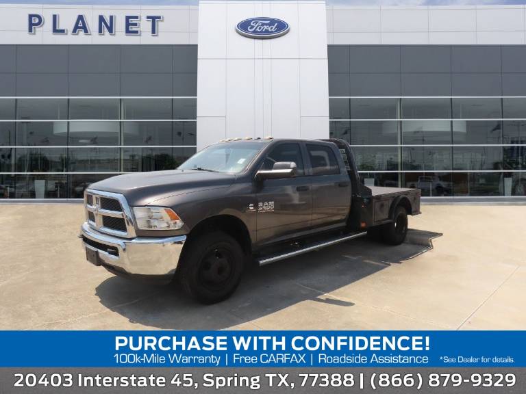 2018 RAM 3500 Tradesman 4X4 Crew Cab 8' Box