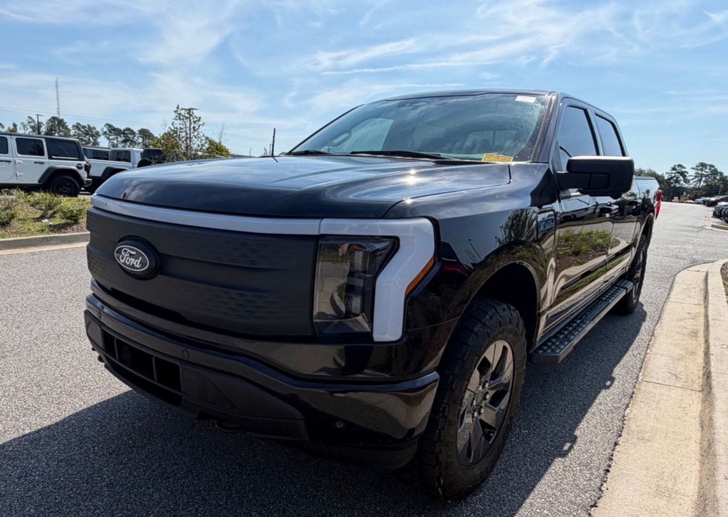 Used 2024 Ford F-150 Lightning Flash with VIN 1FT6W3L78RWG22231 for sale in Statesboro, GA