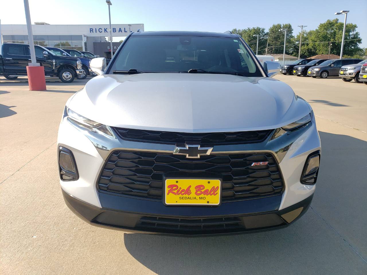 Used 2022 Chevrolet Blazer RS with VIN 3GNKBKRS8NS165675 for sale in Kansas City