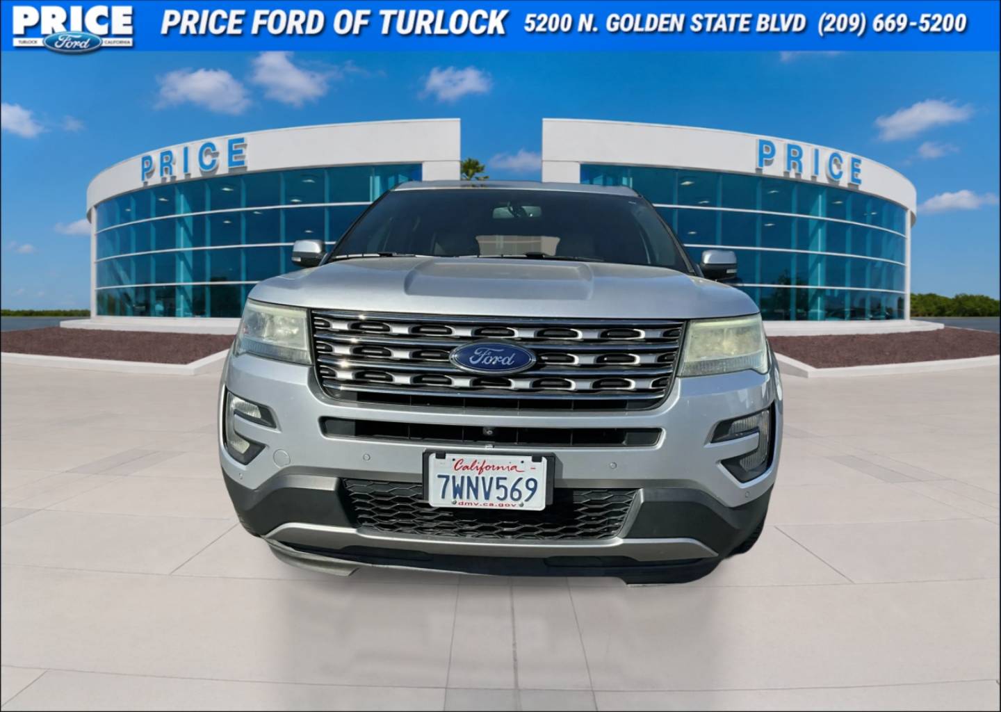 Used 2017 Ford Explorer Limited with VIN 1FM5K8F80HGB81904 for sale in Turlock, CA