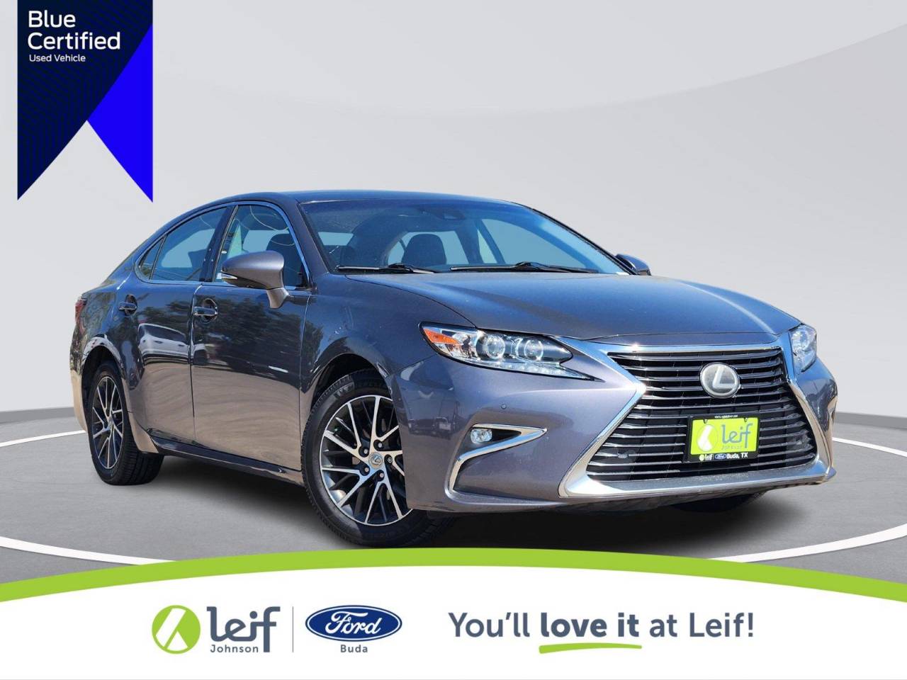 Certified 2017 Lexus ES 350 with VIN 58ABK1GG6HU053256 for sale in Buda, TX