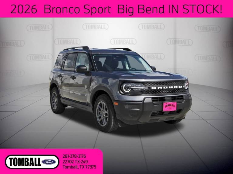 2026 Ford Bronco Sport BIG Bend
