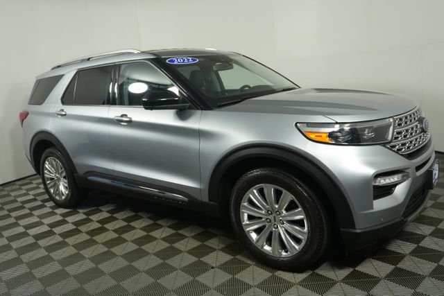 Certified 2022 Ford Explorer Limited with VIN 1FMSK8FH1NGA85469 for sale in Kansas City