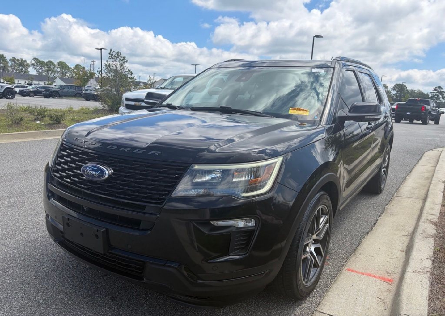 Used 2019 Ford Explorer Sport with VIN 1FM5K8GT6KGA83180 for sale in Statesboro, GA