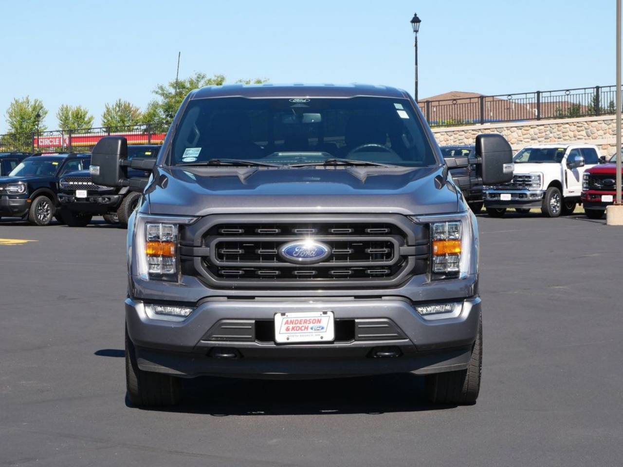 Used 2022 Ford F-150 XLT with VIN 1FTFW1E52NKE02925 for sale in North Branch, Minnesota