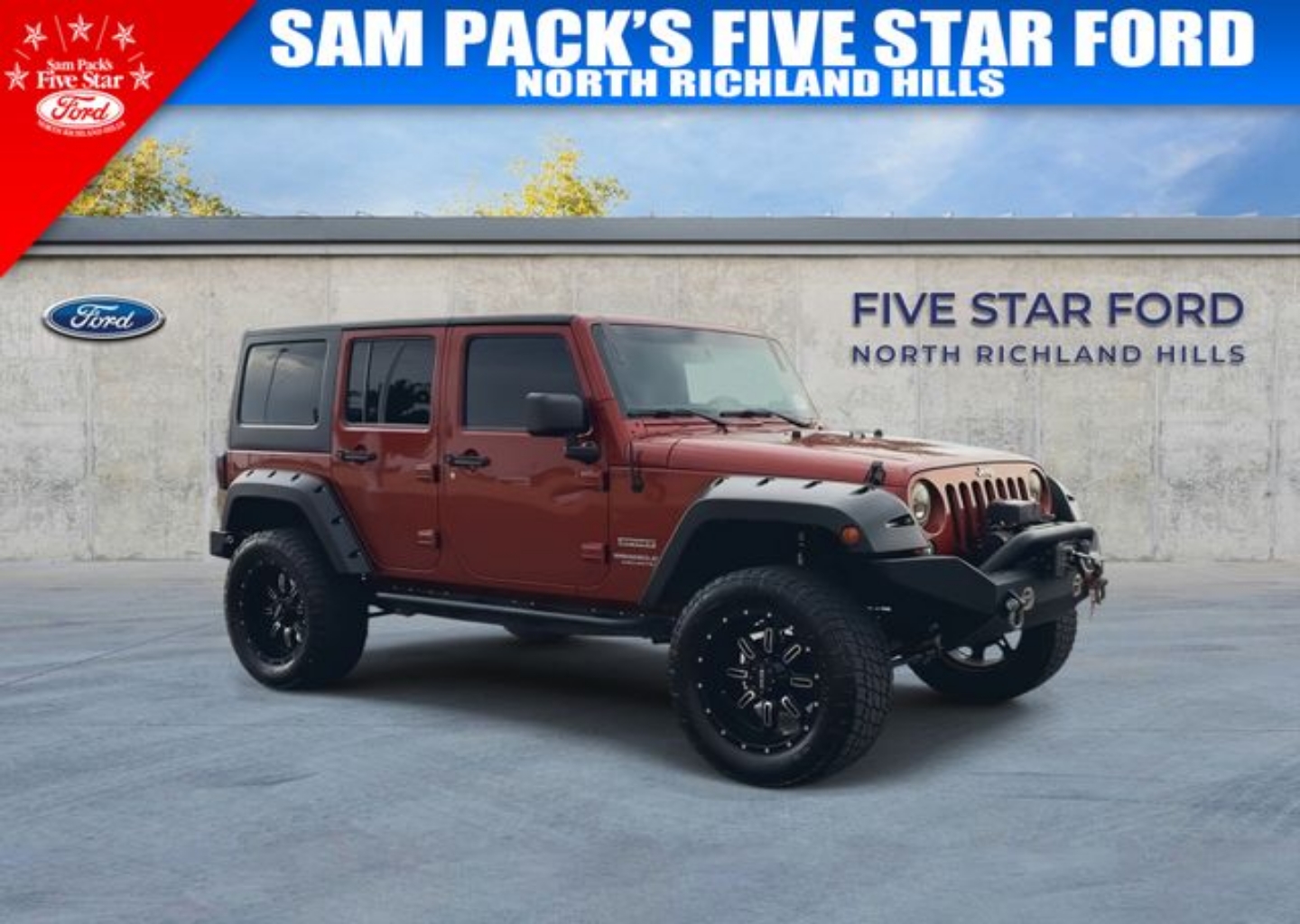 Used 2014 Jeep Wrangler Unlimited Sport with VIN 1C4HJWDG4EL165131 for sale in North Richland Hills, TX