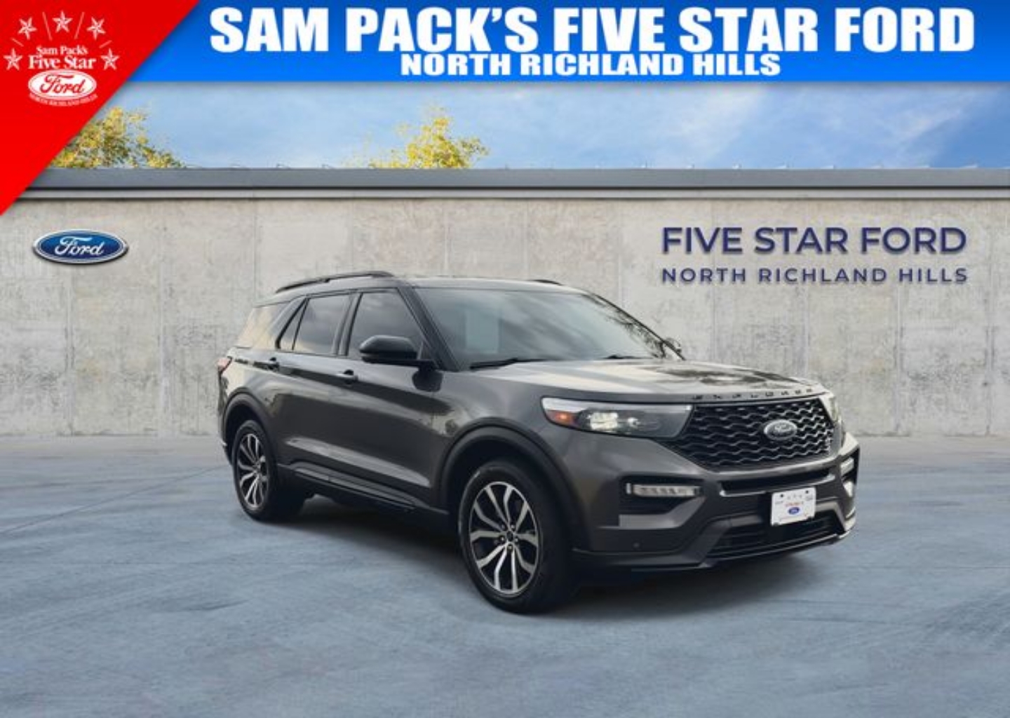Used 2020 Ford Explorer ST with VIN 1FM5K8GC9LGA69601 for sale in Lewisville, TX