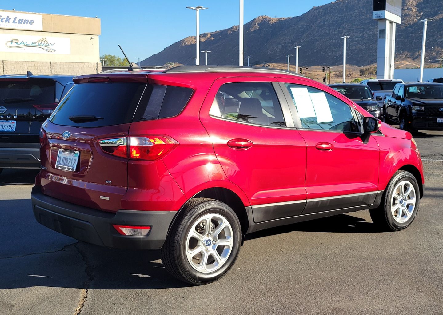 Certified 2018 Ford Ecosport SE with VIN MAJ3P1TE0JC249801 for sale in Riverside, CA