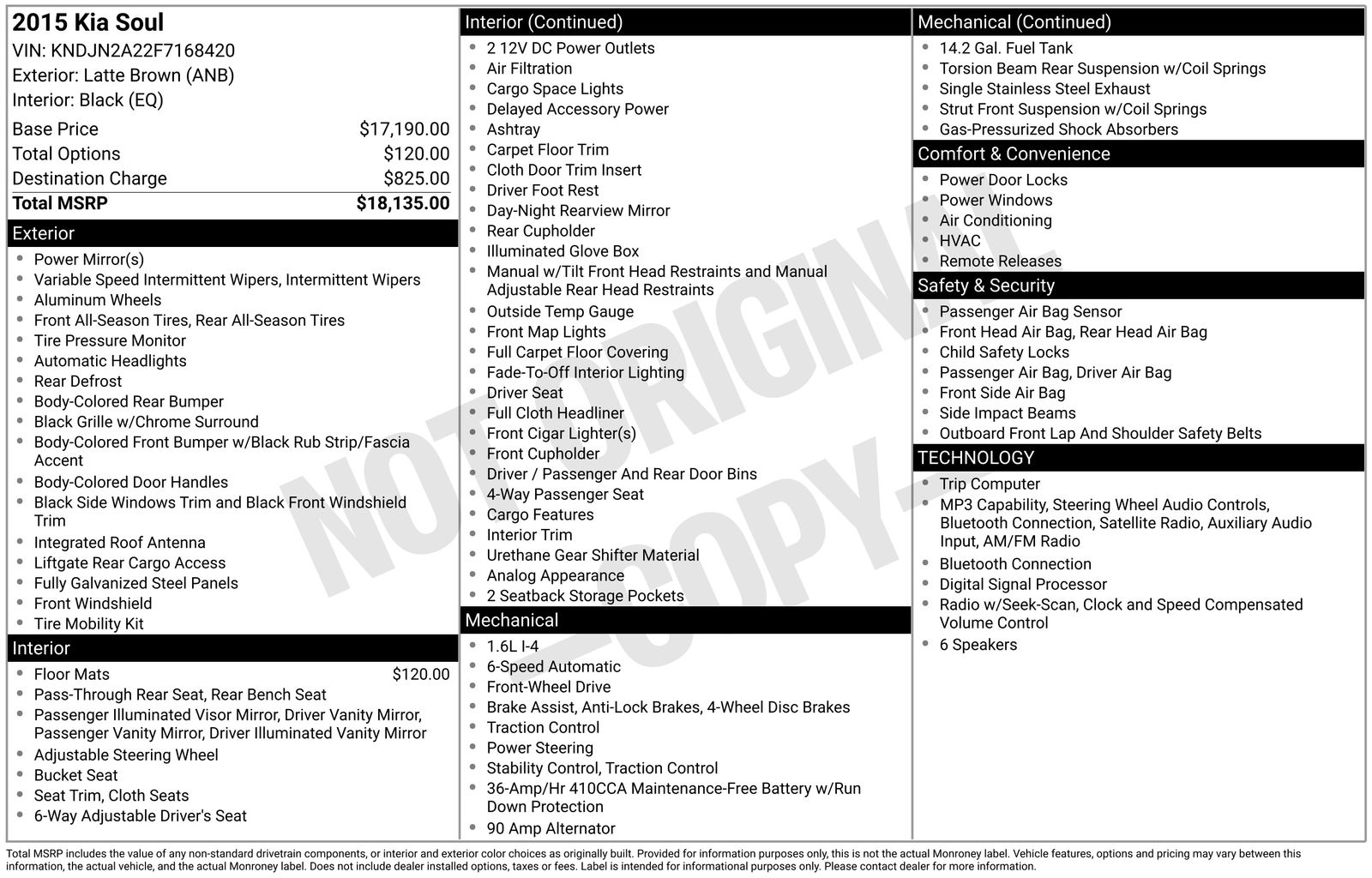 2015 Kia Soul Base
