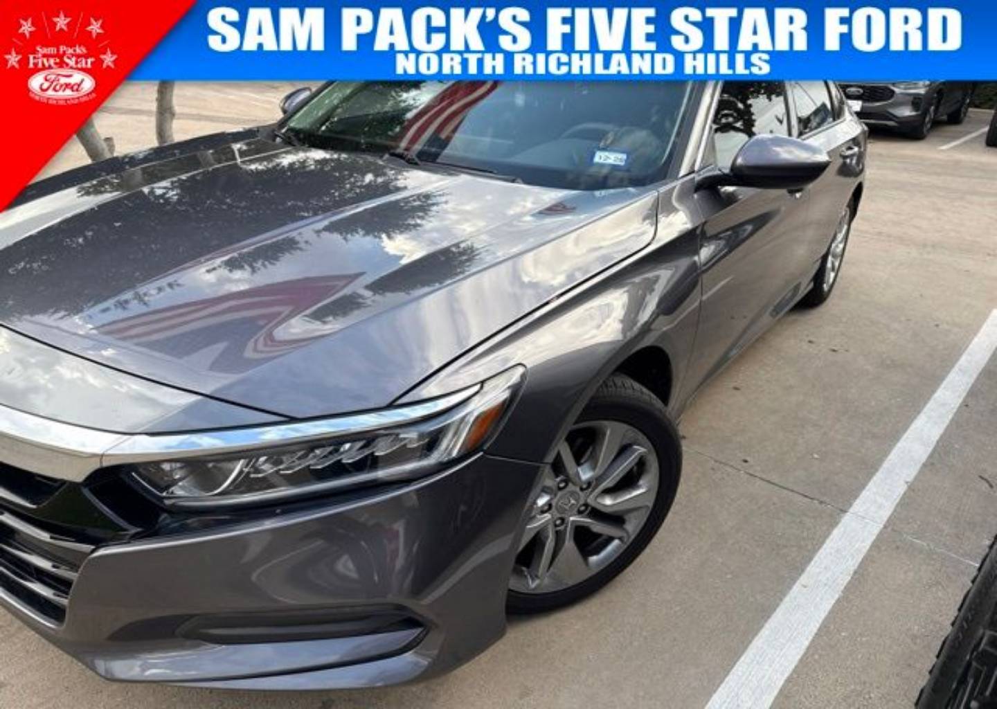 Used 2018 Honda Accord LX with VIN 1HGCV1F1XJA184333 for sale in Carrollton, TX