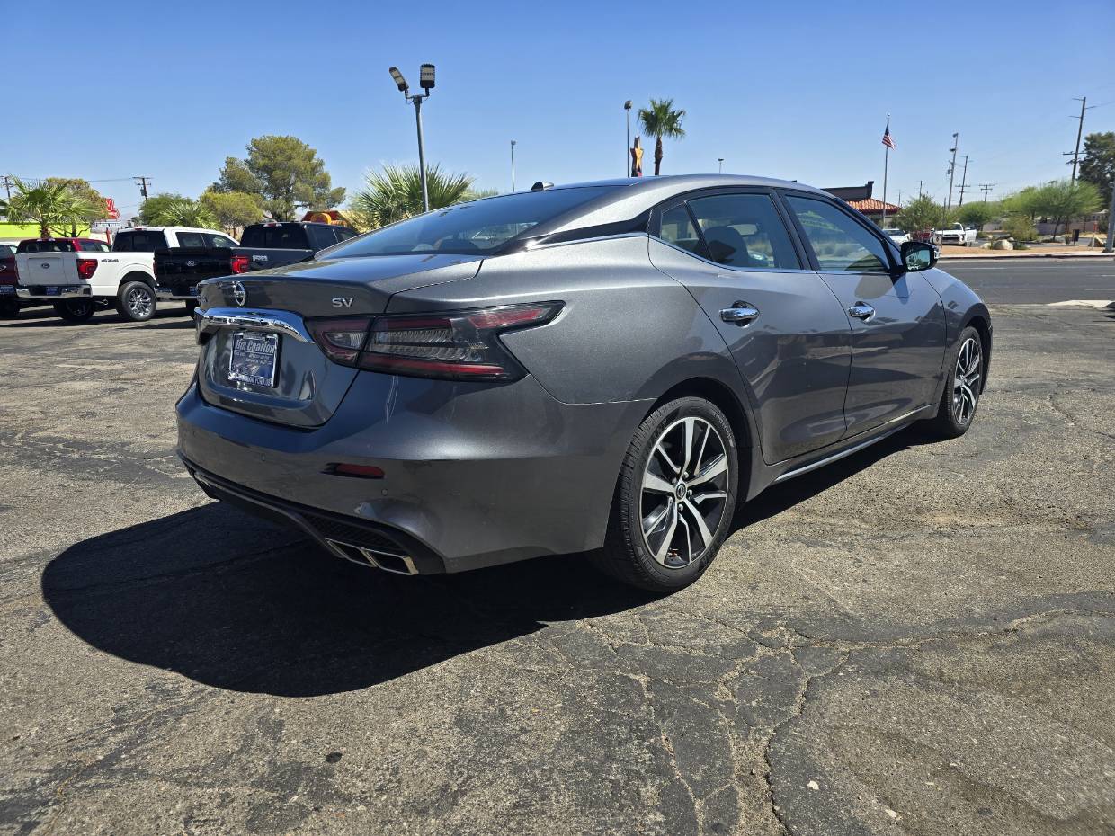 Used 2021 Nissan Maxima SV with VIN 1N4AA6CV6MC511511 for sale in Ridgecrest, CA