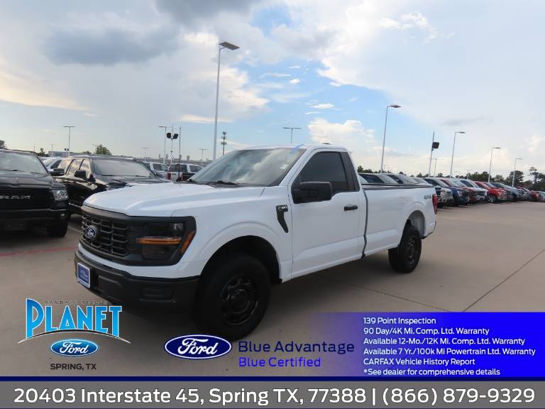2024 Ford F-150 XL 4WD Reg Cab 8' Box