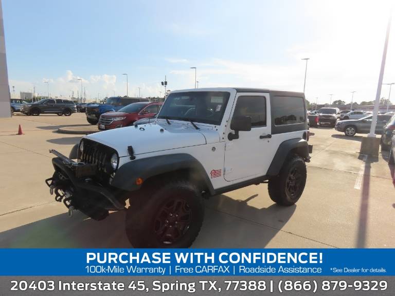 2016 Jeep Wrangler 4WD 2DR Willys Wheeler