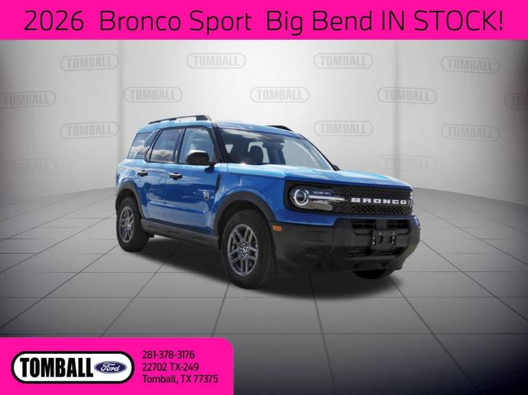 2026 Ford Bronco Sport BIG Bend