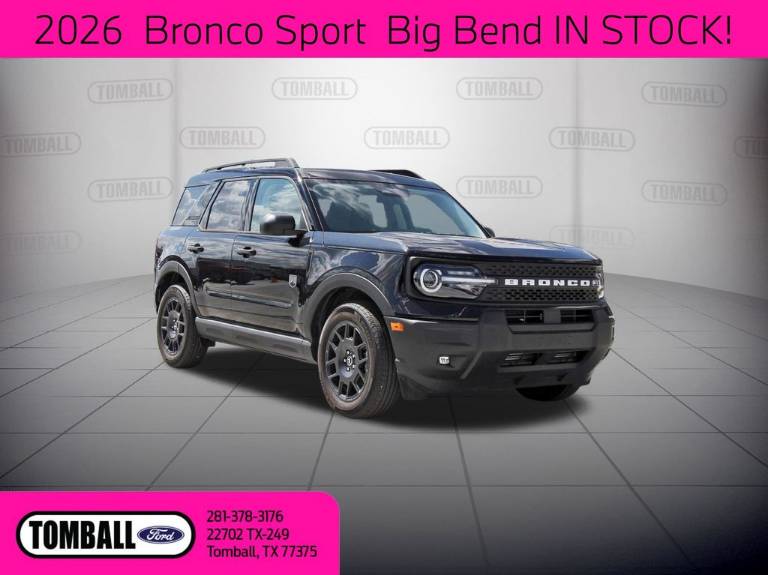 2026 Ford Bronco Sport BIG Bend