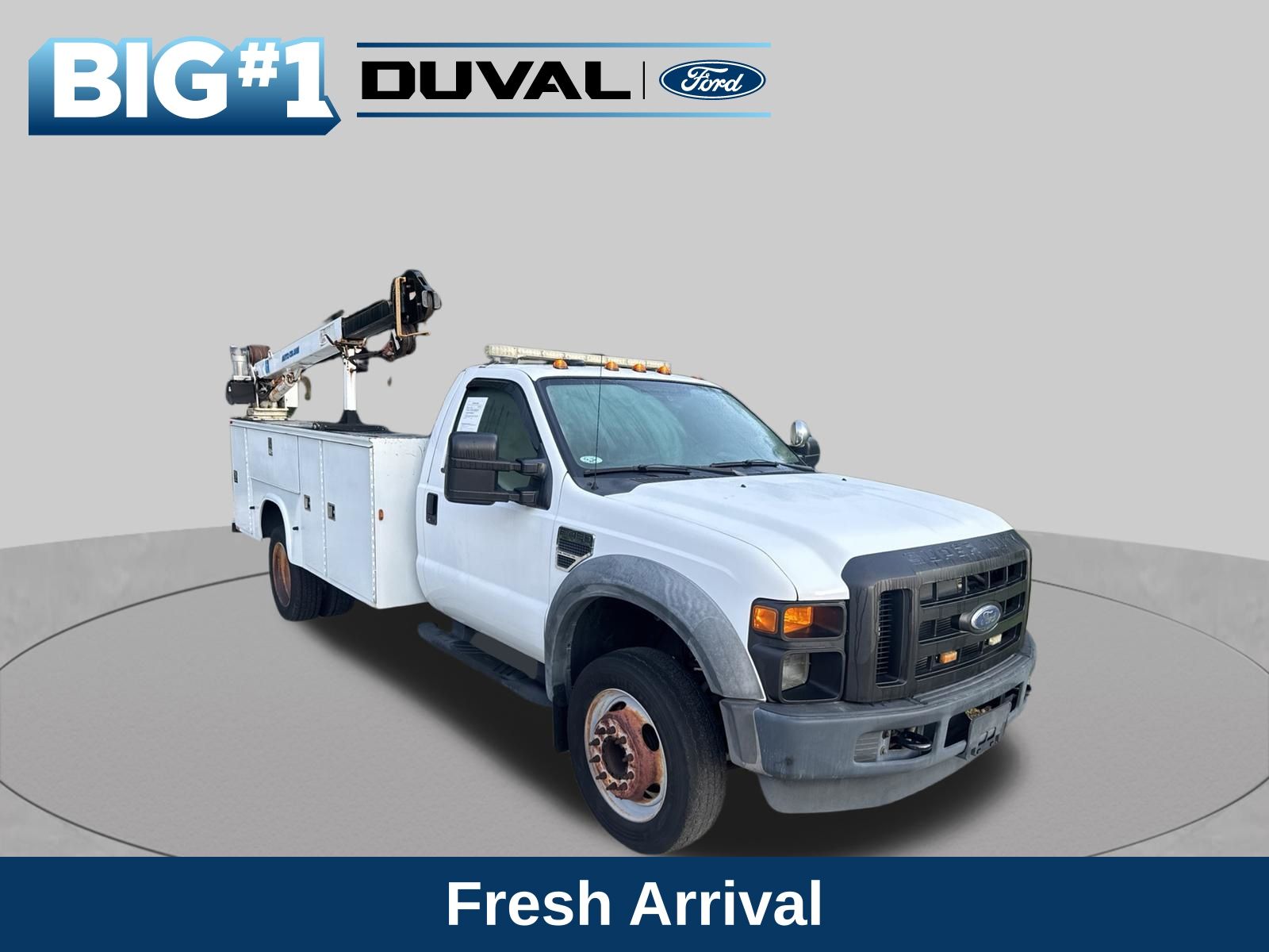 2010 Ford F-450SD XL Service Body AND Auto Crane