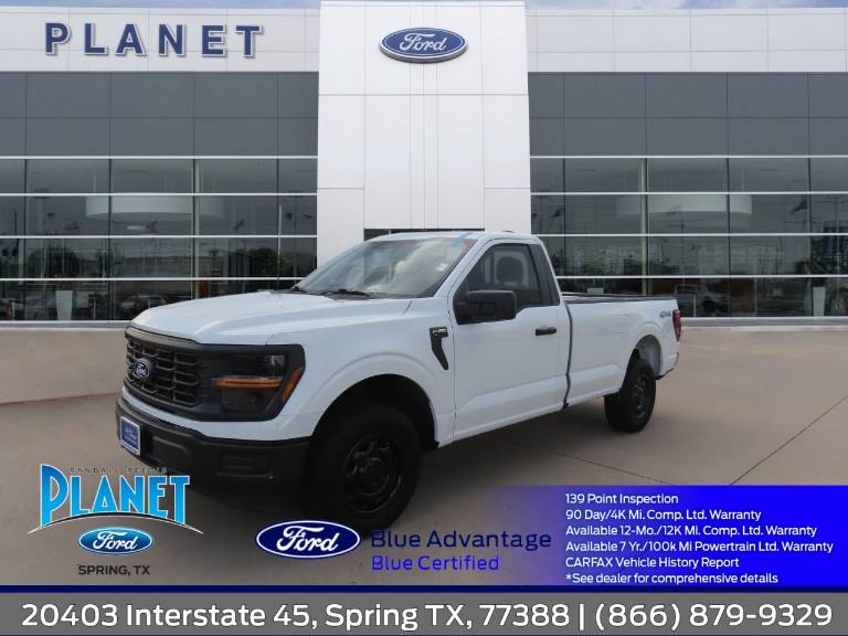2024 Ford F-150 XL 4WD Reg Cab 8' Box