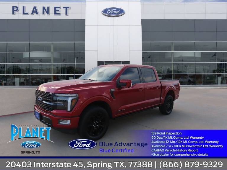 2025 Ford F-150 Platinum 4WD SuperCrew 5.5' Box