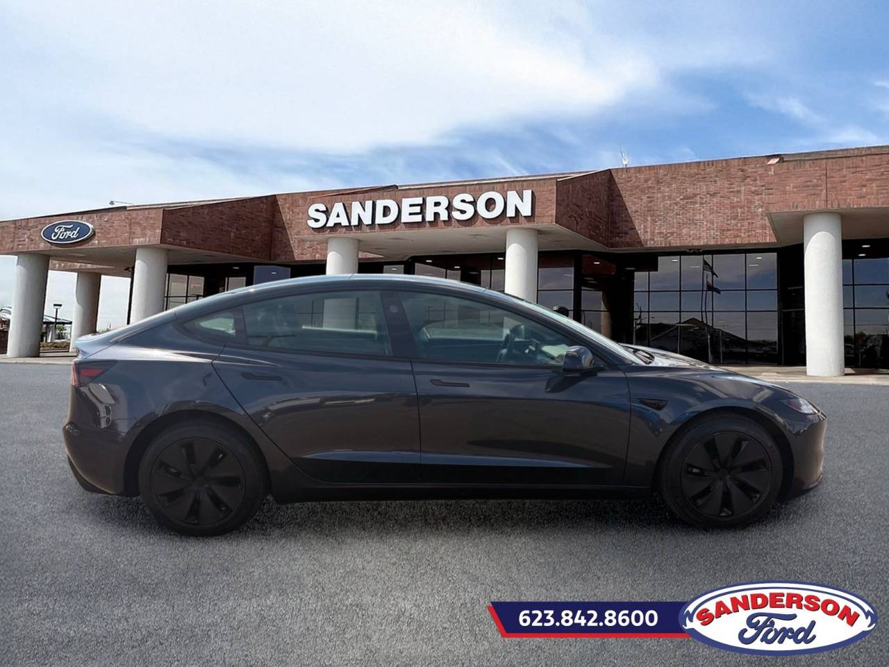 Used 2024 Tesla Model 3 Long Range with VIN 5YJ3E1EA4RF842666 for sale in Glendale, AZ