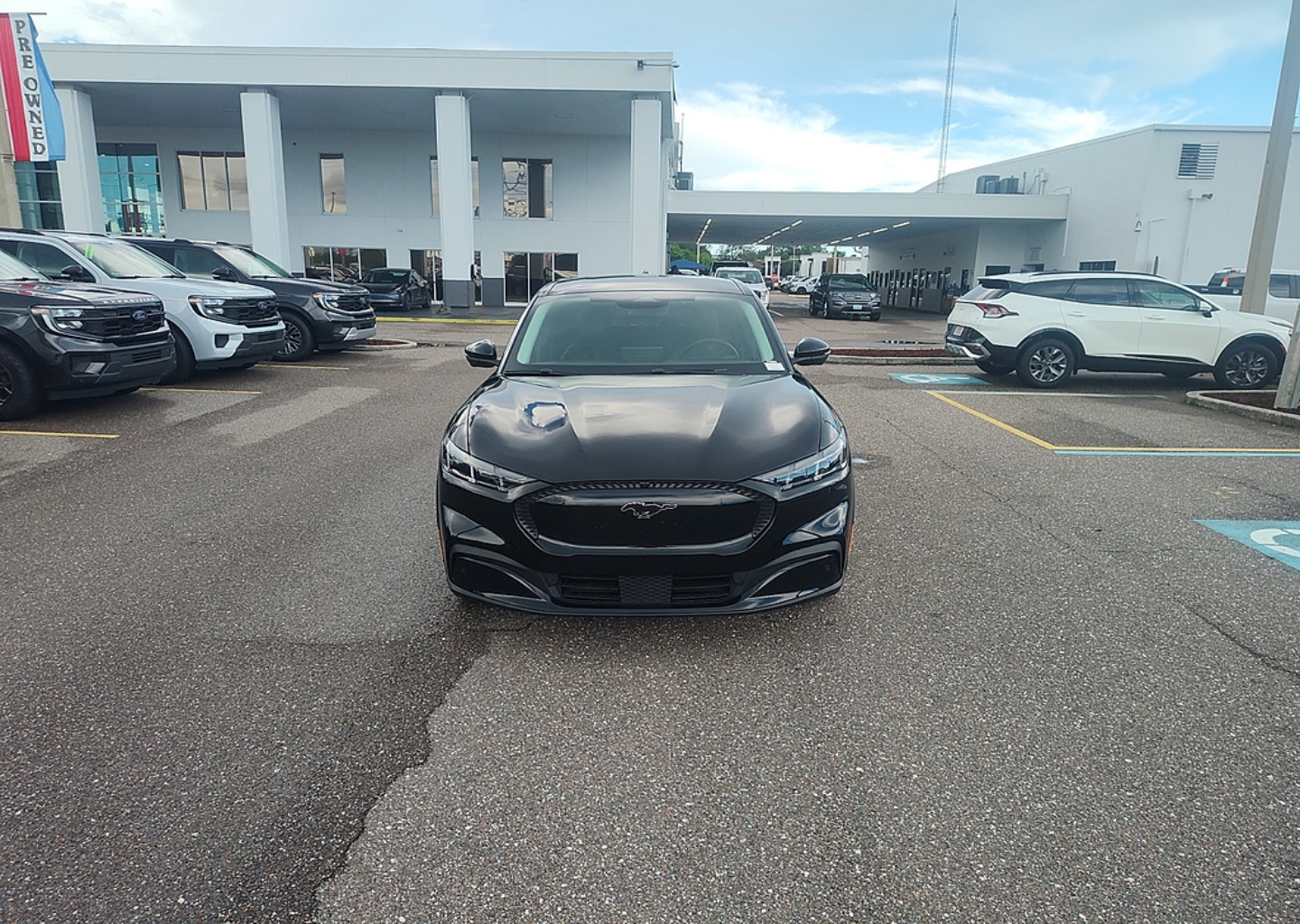 Certified 2025 Ford Mustang Mach-E Select RWD with VIN 3FMTK1R46SMA12524 for sale in Clearwater, FL