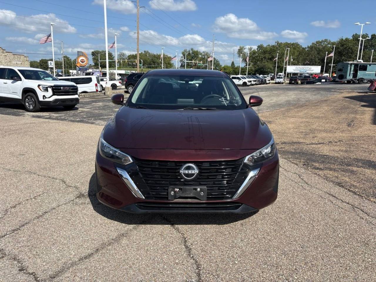 Certified 2024 Nissan Sentra SV with VIN 3N1AB8CVXRY275093 for sale in Kansas City