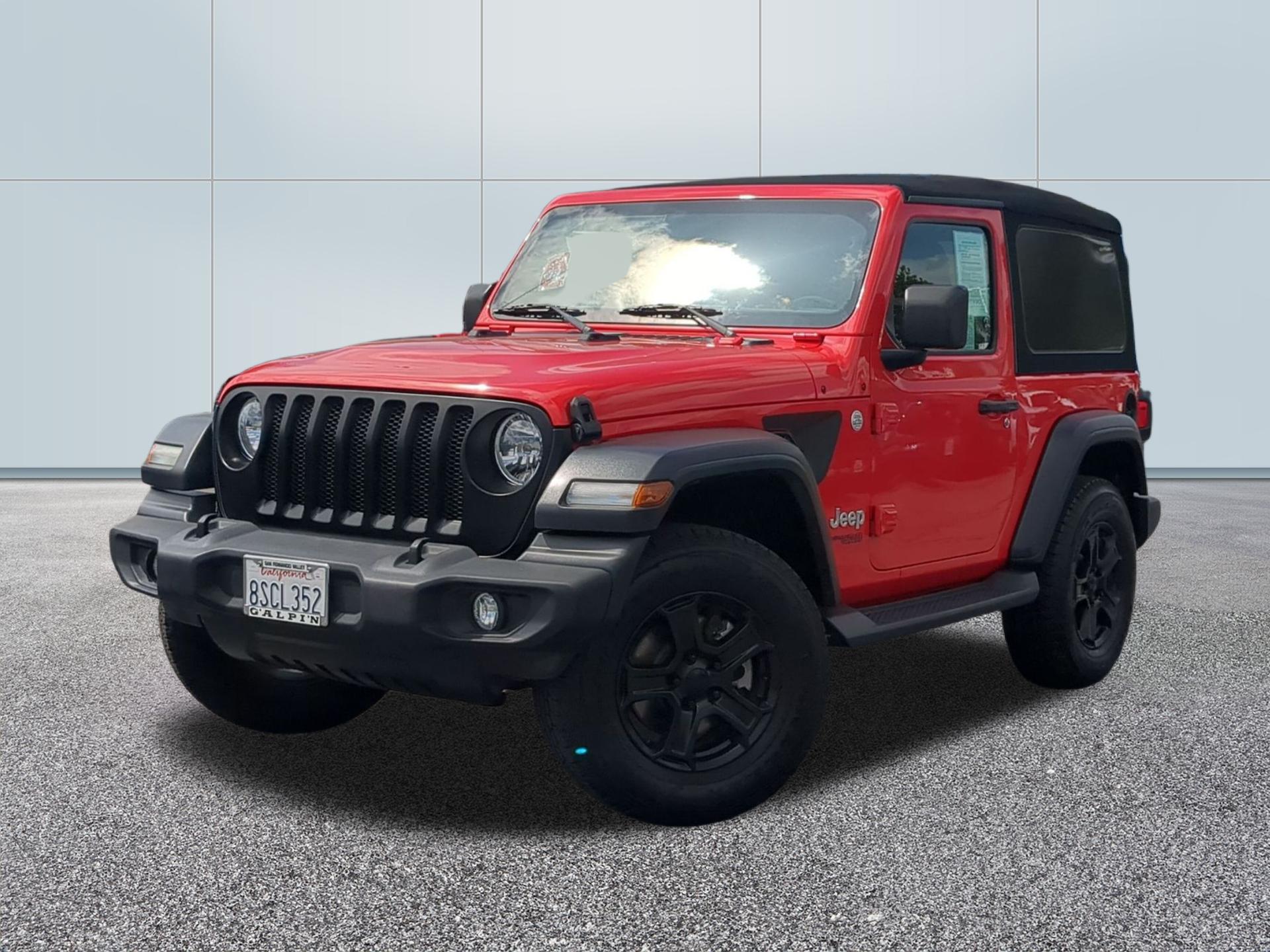 Used 2020 Jeep Wrangler Sport S 4X4