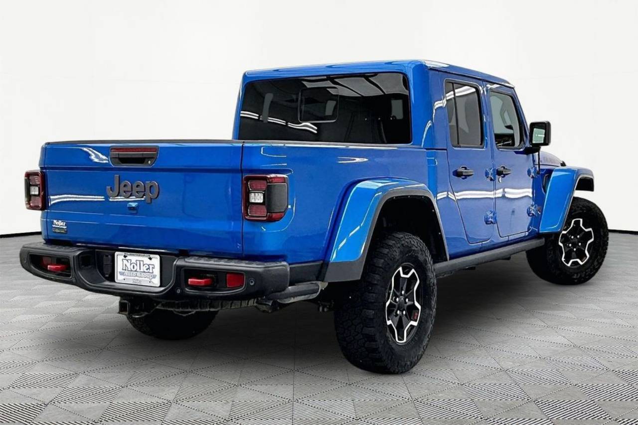 Certified 2021 Jeep Gladiator Rubicon with VIN 1C6JJTBM2ML592323 for sale in Kansas City