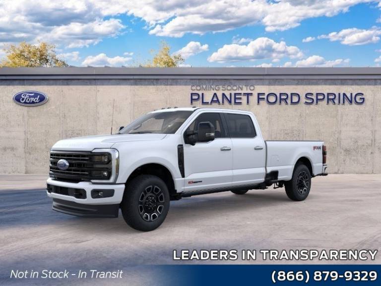 2027 Ford Super Duty F-350 SRW Platinum 4WD Crew Cab 8' Box