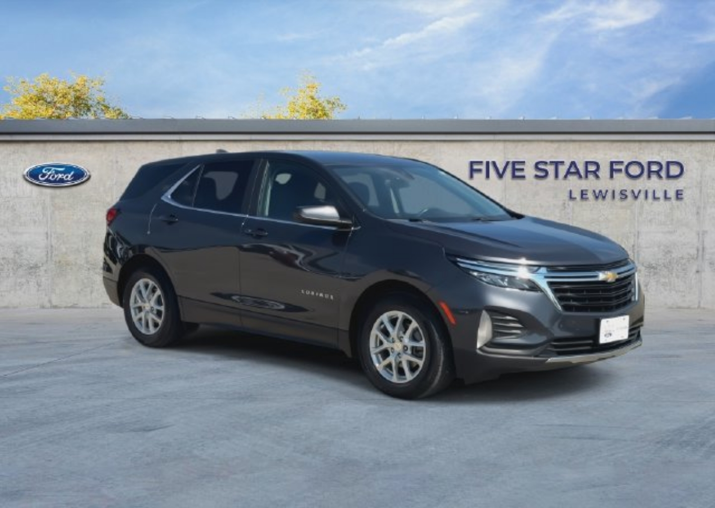 Certified 2022 Chevrolet Equinox LT with VIN 3GNAXKEV2NS245938 for sale in Lewisville, TX
